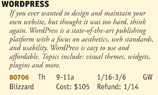 WordPress Workshop 318 Glenwood